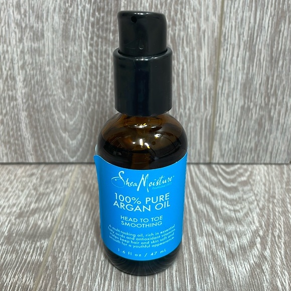 Shea Moisture 100% Pure Argan Oil Head To Toe Smoothing 1.6 fl oz - Picture 1 of 6